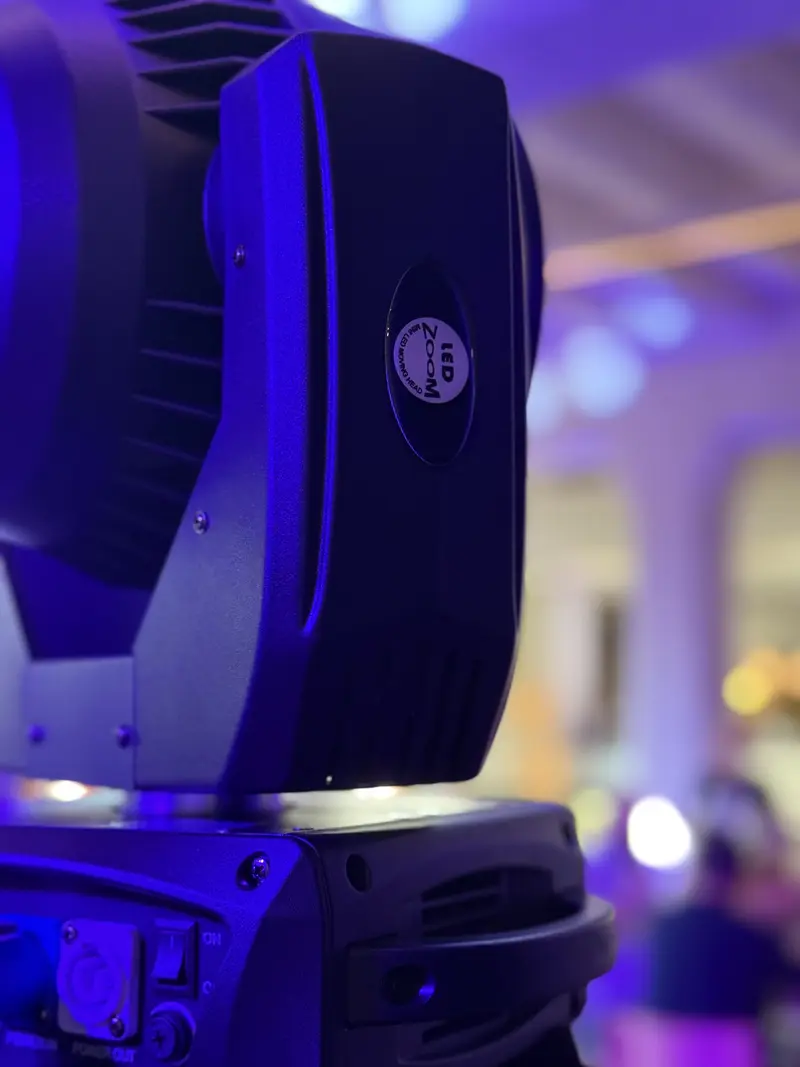 Outdoor speaker rental for a backyard event